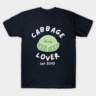 Cabbage Lover Since 2010 Cute T-Shirt